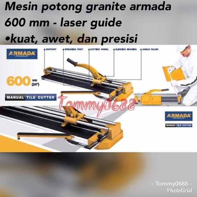 ALAT POTONG GRANIT / KERAMIK MANUAL 600mm ARMADA