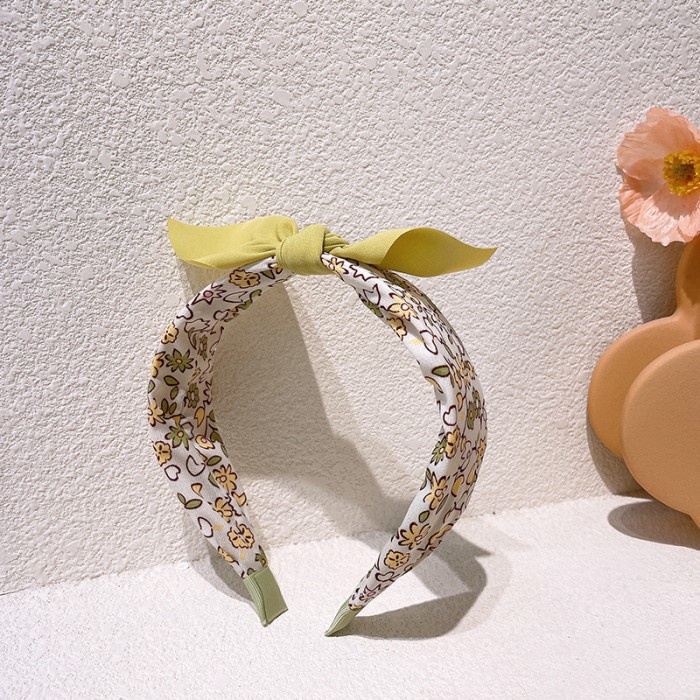 Bando Pita Anak / Bando Korea Motif Bunga / Bando Kelinci Anak Gita