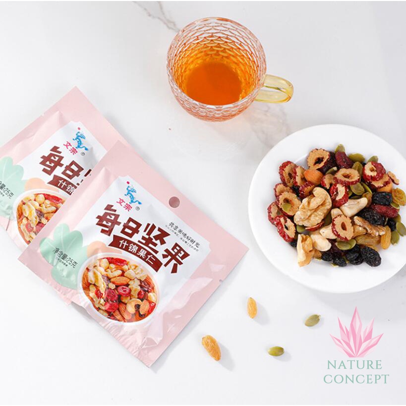 Camilan Sehat Mixed Nuts Snack Diet Enak Kacang Almond Kuaci Kismis