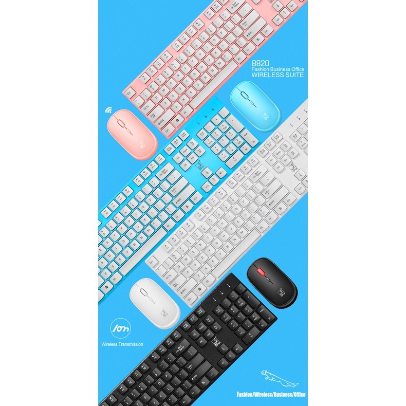 Wireless Keyboard Mouse Set Paket keyboard gaming dan Mouse For Notebook Laptop Desktop PC