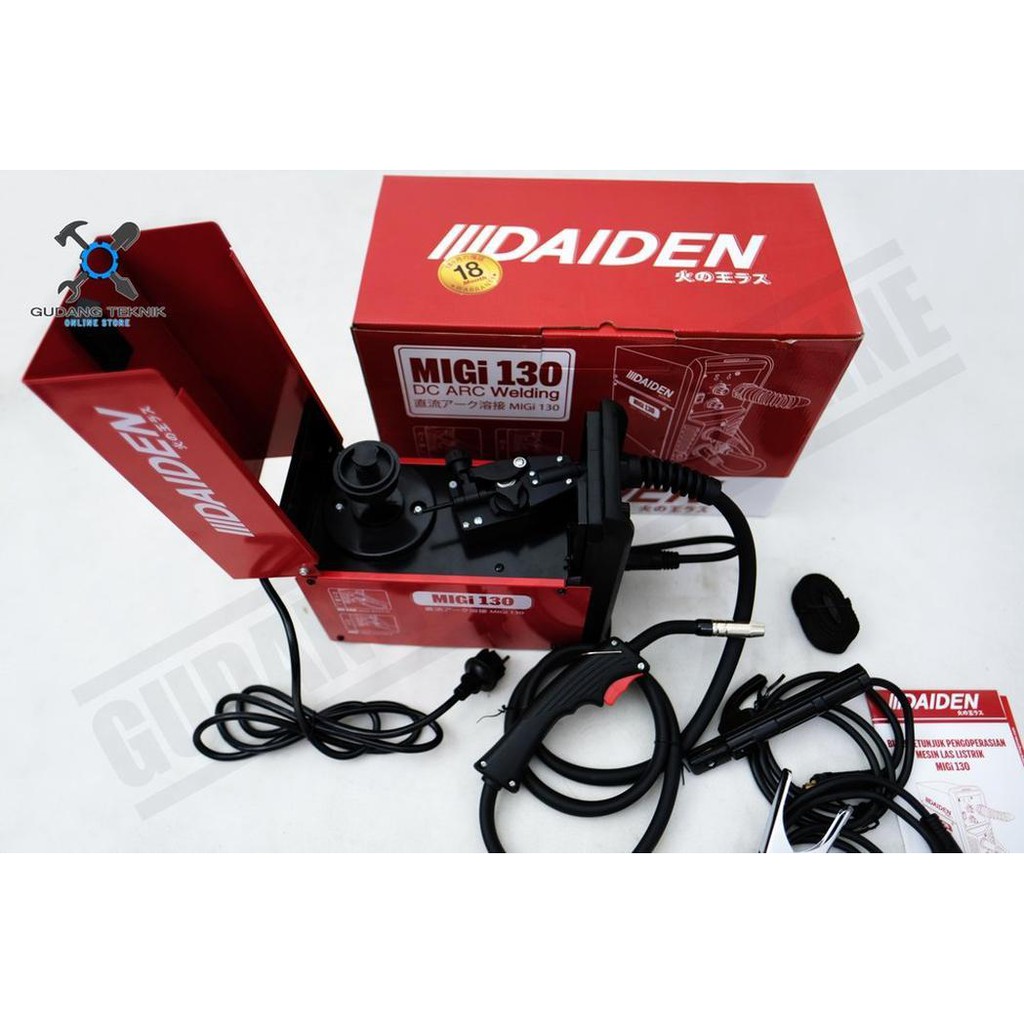 DAIDEN MIGi 130 Mesin  Las  CO 2 MIG  MAG 130 A Gasless 