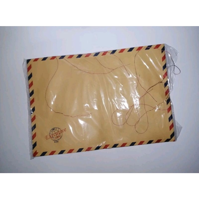 (10pcs)Amplop Coklat Air mail Tali 310 Folio / Amplop Lamaran Kerja