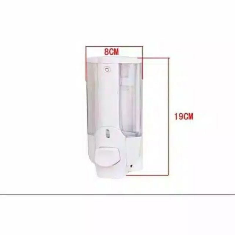 X7 Dispenser Sabun Cair 350ml Tabung Handsanitizer Tempel Dinding Hand Sanitizer Menempel Tembok