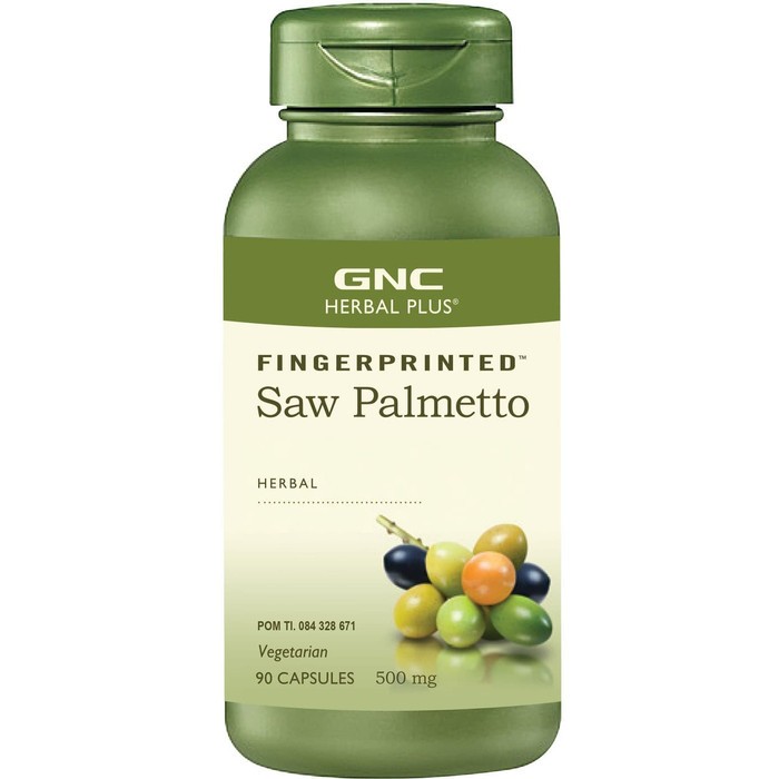 GNC HERBAL PLUS FINGERPRINTED SAW PALMETTO (470767)