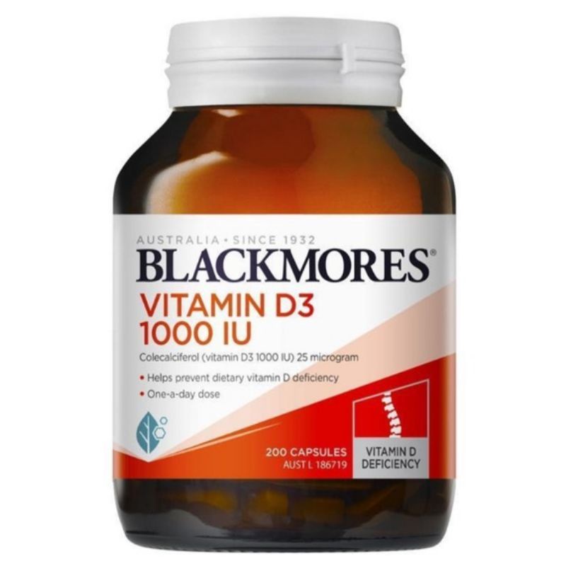 Blackmores Vit D3 1000 iu