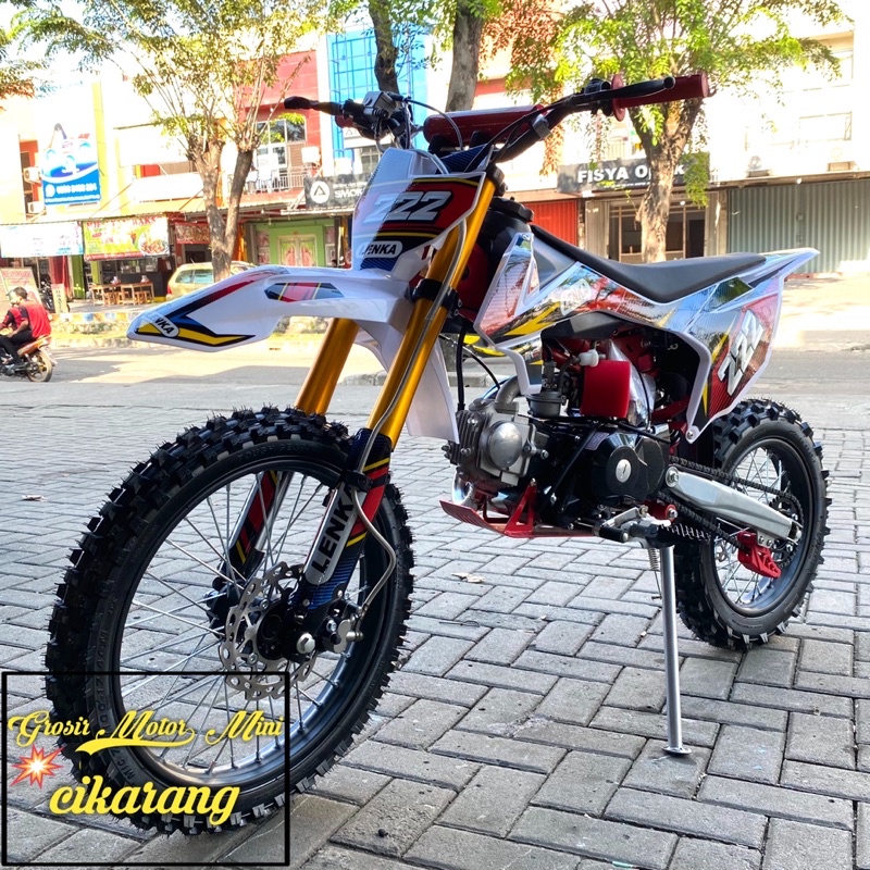 MOTOR MINI TRAIL 125CC LENKA MANUAL KOPLING RING 17/14 MESIN 4TAK