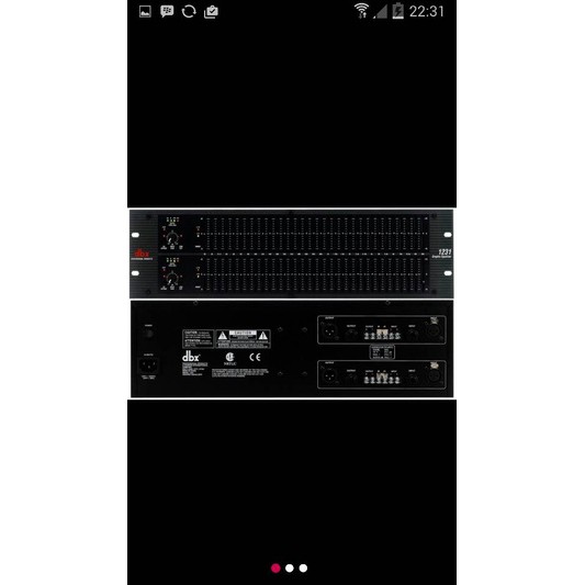 Equalizer DBX 1231/DBX1231 31 CHANNEL Equaliser