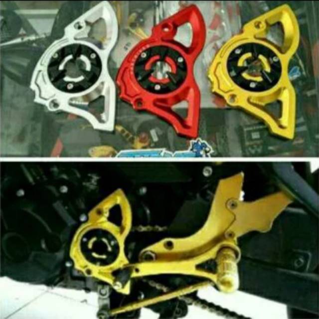 Tutup Cover Gear Vixion Byson new, Xabre Mx King Xabre R15 Cnc Warna