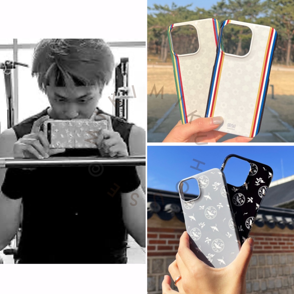NEW MODEL BTS RM MIMIDAR CASE CASING PHONE BT21 OFFICIAL 12 Goryeo Celadon 13 Z FLIP 3 ZFLIP IPHONE 