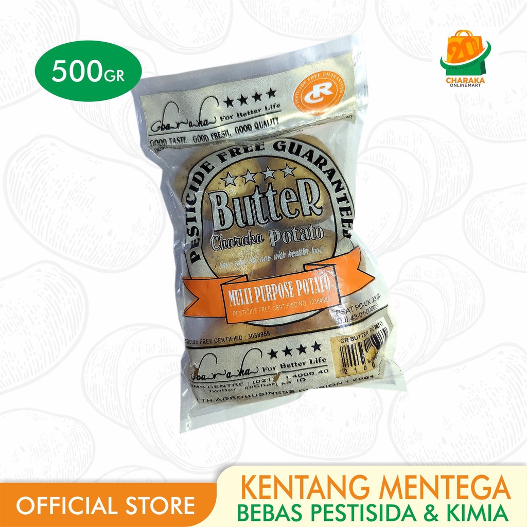 

Butter Potato - Kentang Mentega Bebas Pestisida