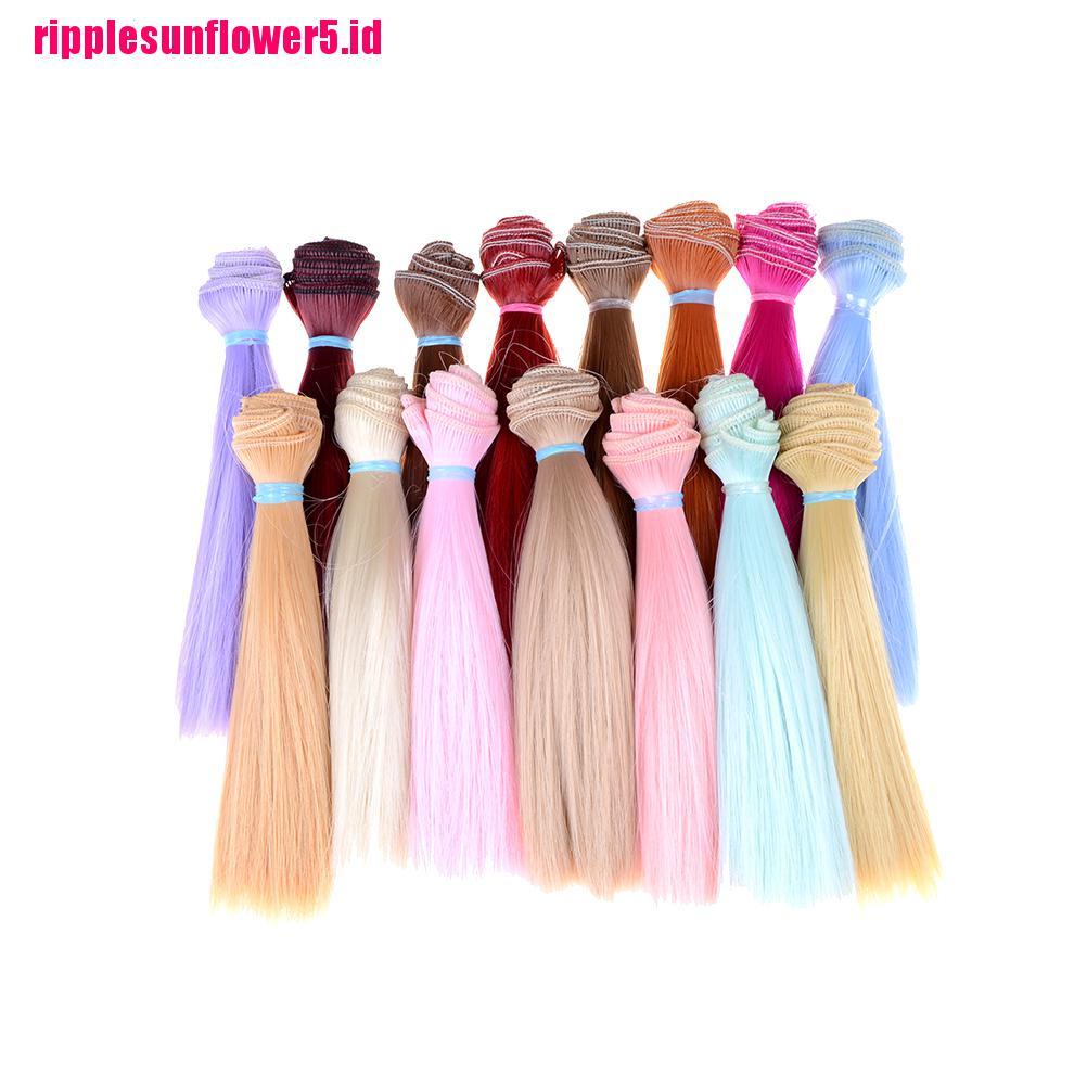 # Kaos T-Shirt Wanita Lengan Pendek Motif Print #1pc Mainan Wig / Rambut Palsu Boneka bjd Ketebalan 15cm Panjang 1 / 3 / 4 1 / 4 &quot;