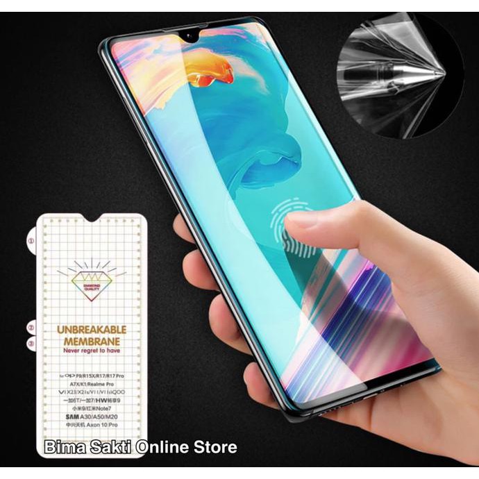Samsung Galaxy M30 M30S Anti Gores Screen Protector Hydrogel M30