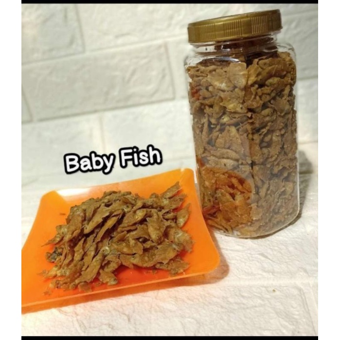 

Baby fish kering renyah berat 150gr cocok untuk cemilan dan teman makan