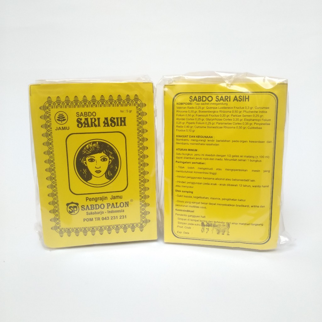 Jamu Super Serbuk Sabdo Sari Asih Sabdo Palon Isi 10 Sachet