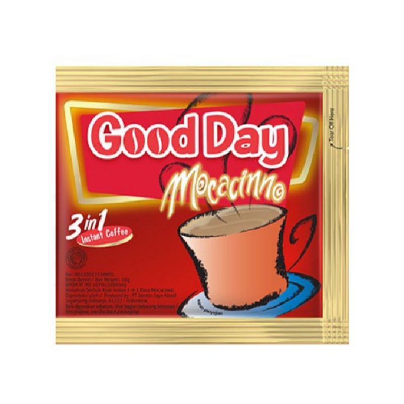 

Good day rasa moccacino 1 renteng (10x20 gr)