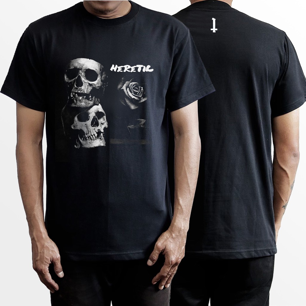 Heretic - Skull Rose - TS