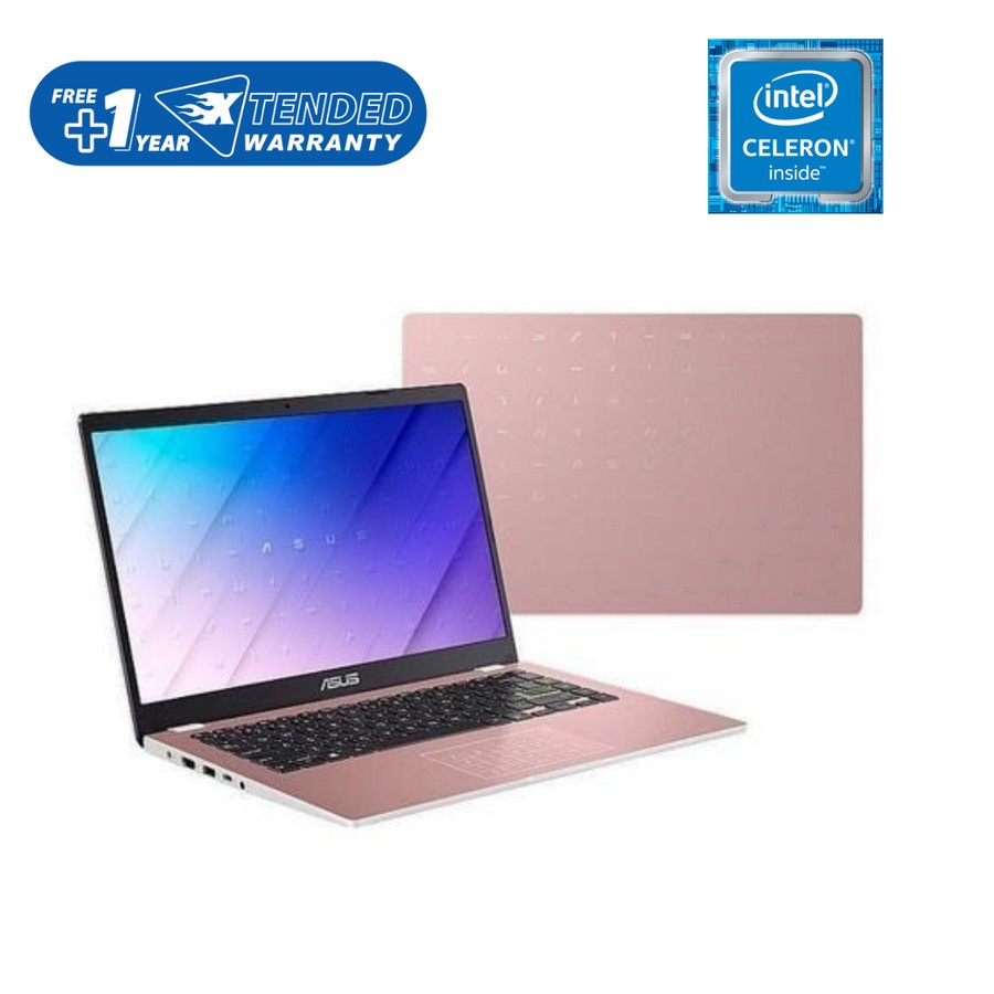 ASUS E410MA-BV453TS [14",N4020/UMA/4G/512G PCIe/HD/BLK/OPI] Rose Pink