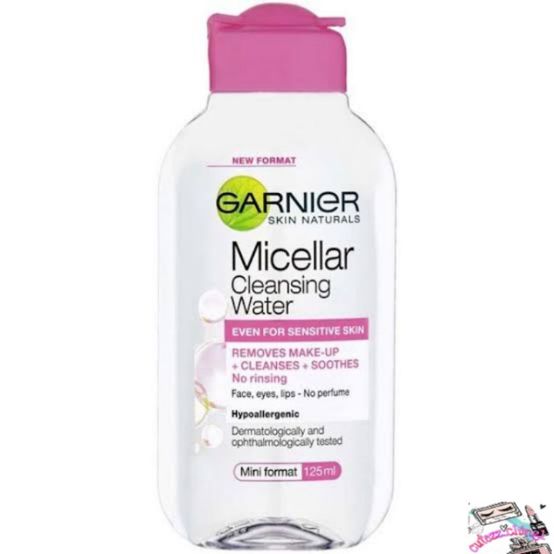 ☃Cutezz_Ching1☃Garnier Micellar Cleansing Water Pink/Blue/Rose/Vitamin C/Biphase Oil Infused 125 ml