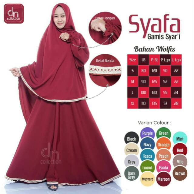 Shafa gamis syari