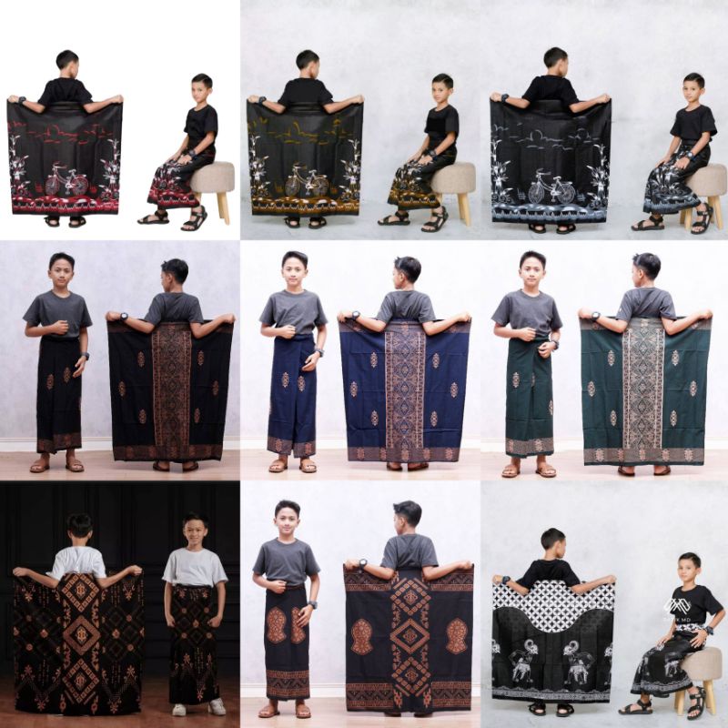 SARUNG BATIK ANAK SD SARUNG JUNIOR SARUNG WAYANG SARUNG NU SARUNG PALEKAT