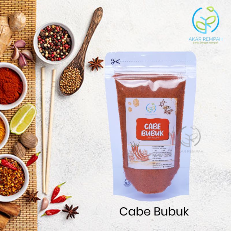 

Akarrempah Cabai / Cabe Bubuk Ekstra Pedas / Chili Powder