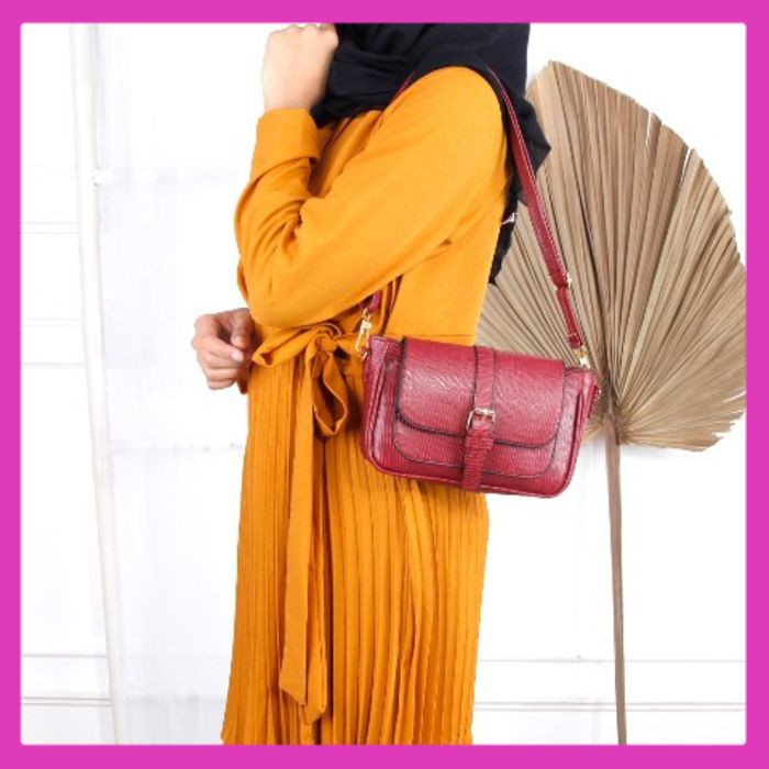 TAS SLING BAG WANITA MURAH TAS KONDANGAN TAS PESTA TAS LUCU TAS UNIK  TAS PREMIUM EMMA GESPER 7