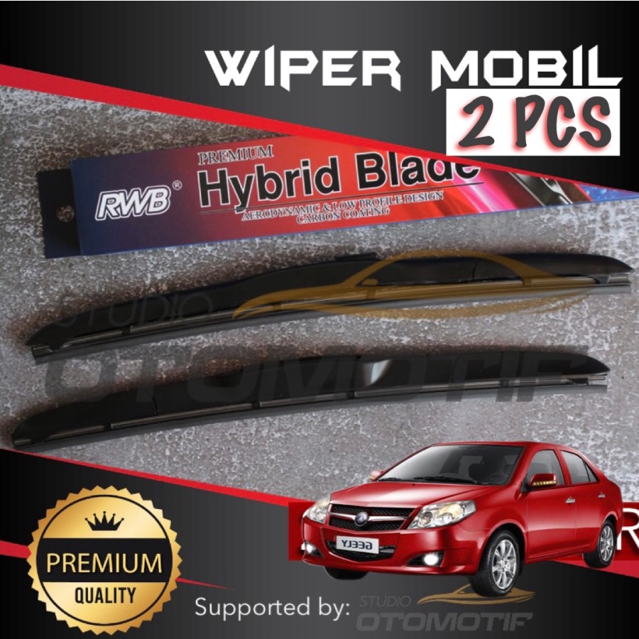 WIPER GEELY MK SEDAN RWB GRAPHITE / WIPER RWB GEELY MK 2 PCS