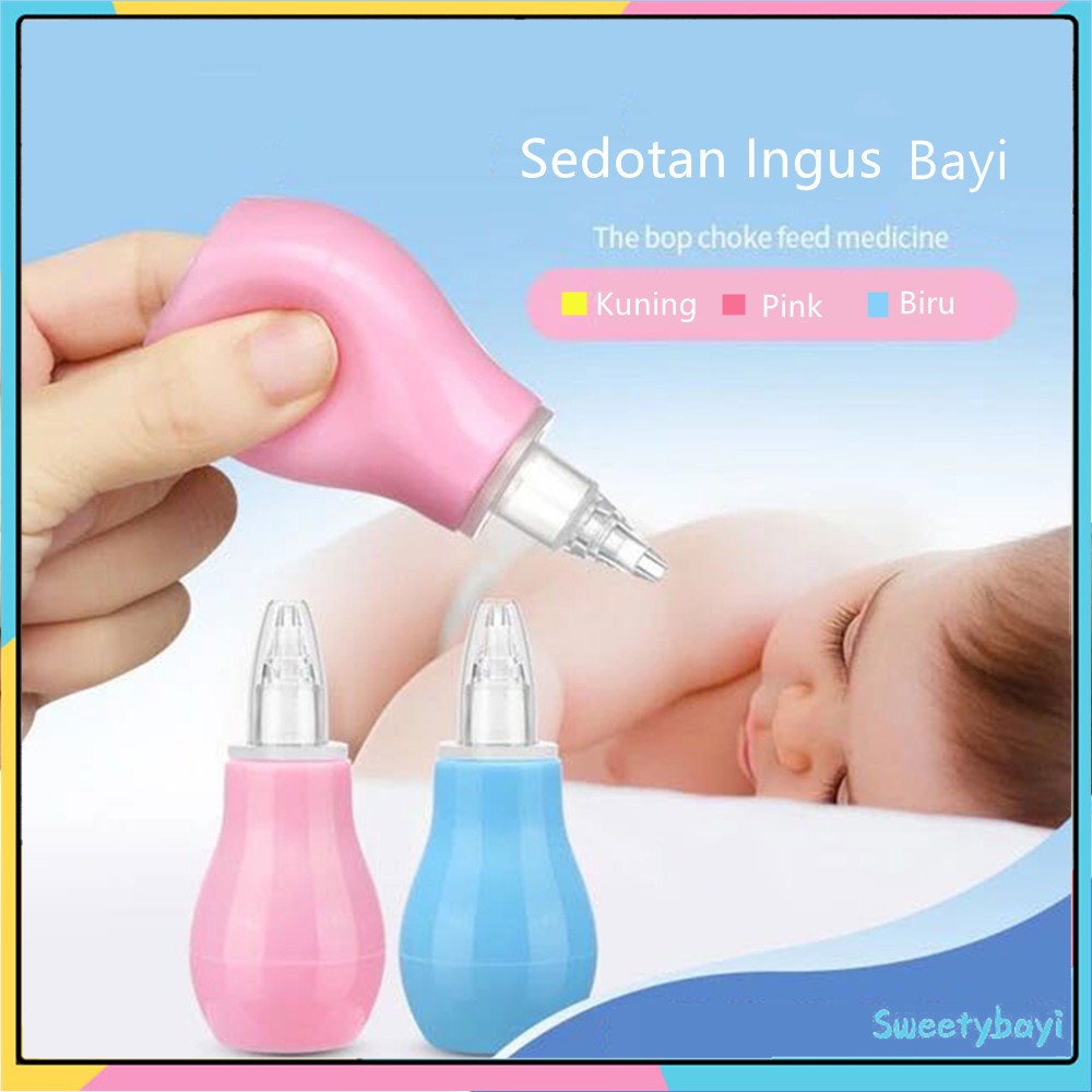 Baby Infant Nasal Vacuum Mucus Suction Aspirator Nose Clean