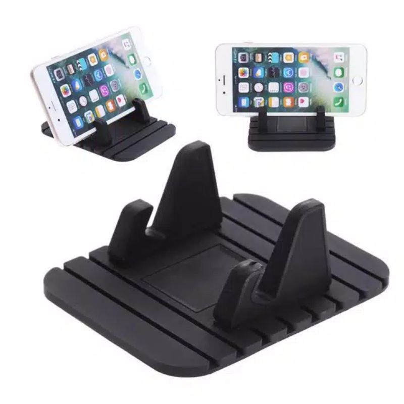 Anti Slip Phone Car Holder Tempat dudukan HP GPS Holder Dashboard / Holder Mobil Non Slip