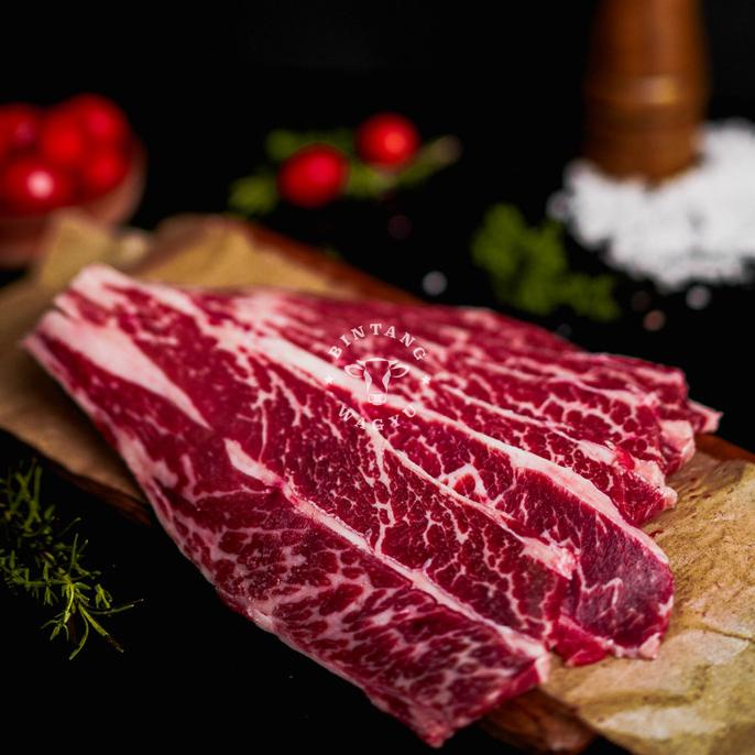 

BONELESS SHORT RIBS PREMIUM GRADE USA ANGUS BEEF / KARUBI / GALBI DFGH5136