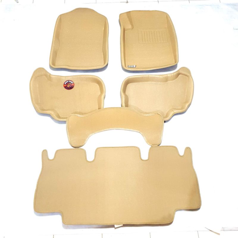 Karpet 3D Mobil Avanza Cream Anti Slip