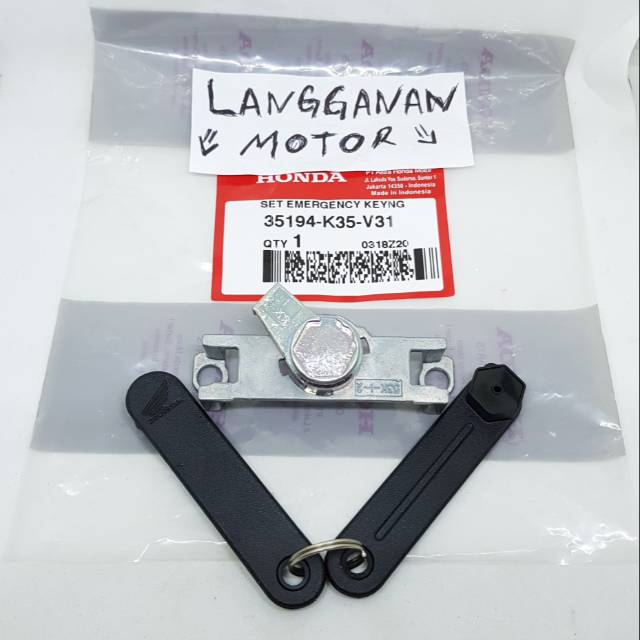 KUNCI DARURAT SET EMERGENCY PCX 150 LOKAL