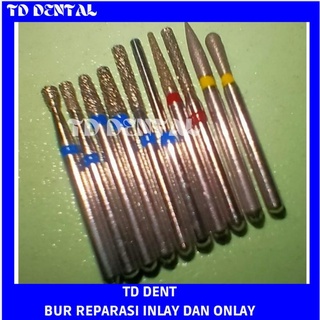 Jual Bur Preparasi Inlay Onlay Preparation Gigi Shopee Indonesia