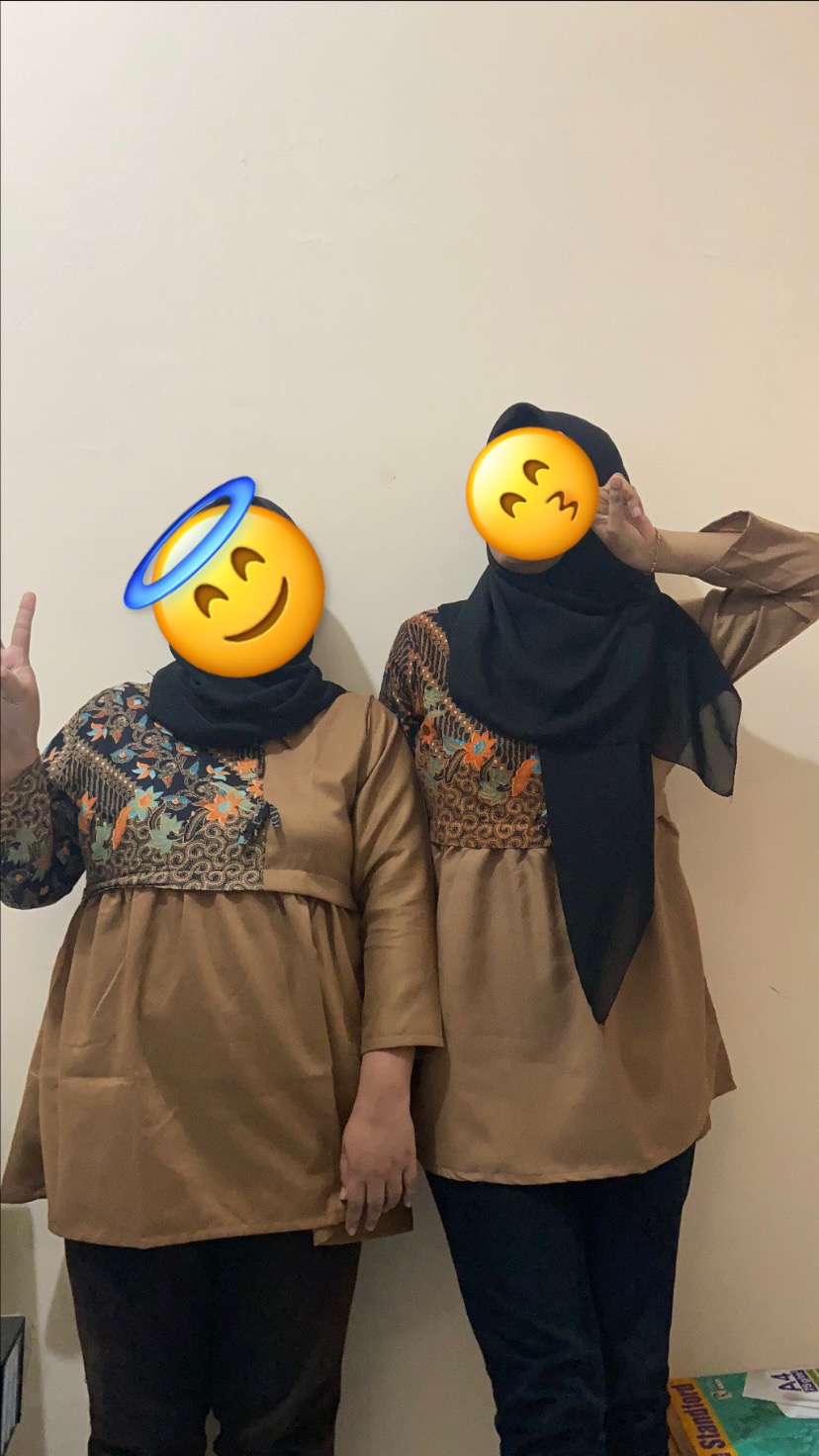 Couple Batik Ayah Anak Motif Seno Jarum Size Anak Terlengkap