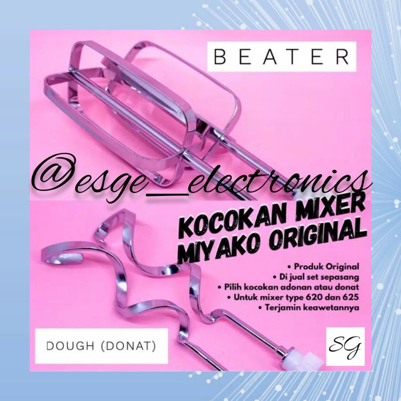 ORIGINAL SET STIK MIXER MIYAKO SET PENGOCOK TELUR MIYAKO MIXER HM 620 HM 625 SET STICK MIXER MIYAKO