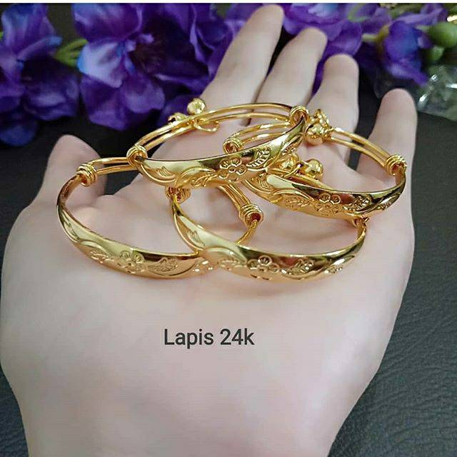 Set gelang bayi xuping