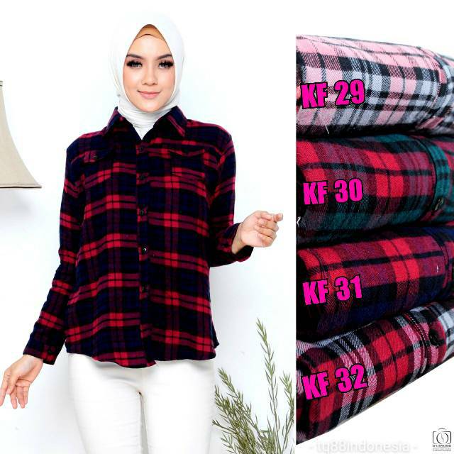 Kemeja flanel cewek/kemeja flanel /kemeja kotak cewek/hem/kemeja cewek/kemeja kotak/boyfriend shirt