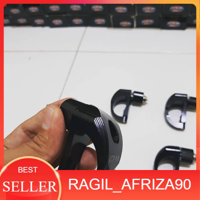 Gantungan barang all new nmax 2020 full CNC hitam