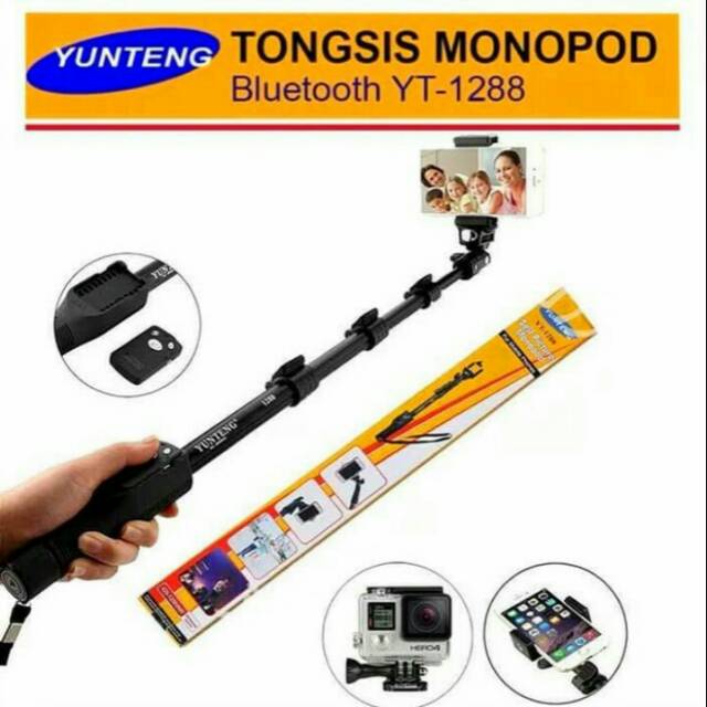 Tongsis Bluetooth Multifungsi