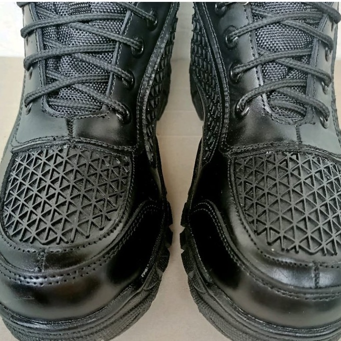 sepatu pdl tni pdl polisi, security dinas lapangan terbaru caanggo produksi bahan kulit sapi asli-8