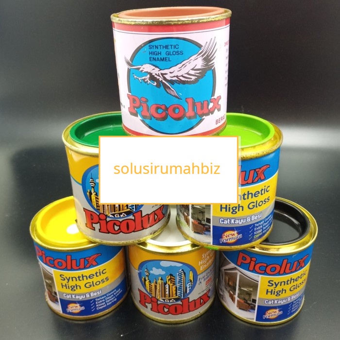 Cat Kayu &amp; Besi PICOLUX 200 cc / Cat Synthetic Kayu &amp; Besi high gloss