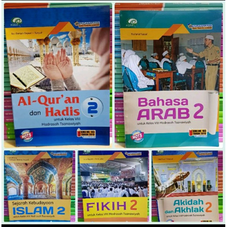 

Aqila MI kelas VIII/2 Alquran Hadis,Bahasa arab,Sejarah kebudayaan islam,Aqidah akhlak,Fikih Revisi Tiga Serangkai