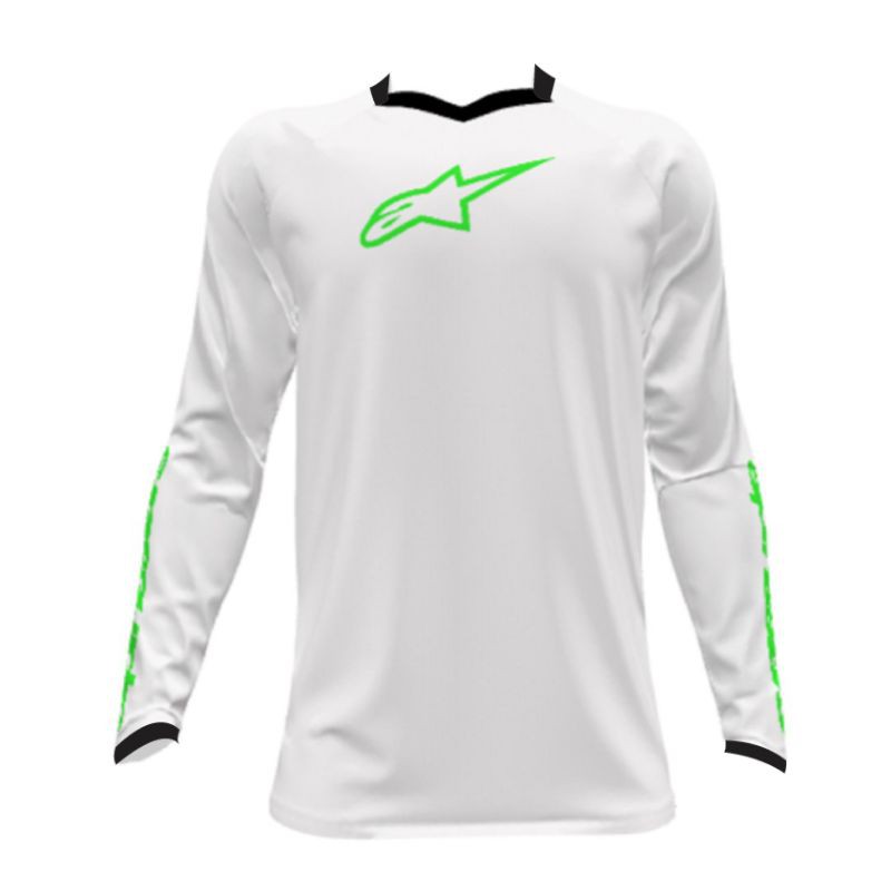 Jersey Kaos Sepeda Fox MTB roadbike Cross