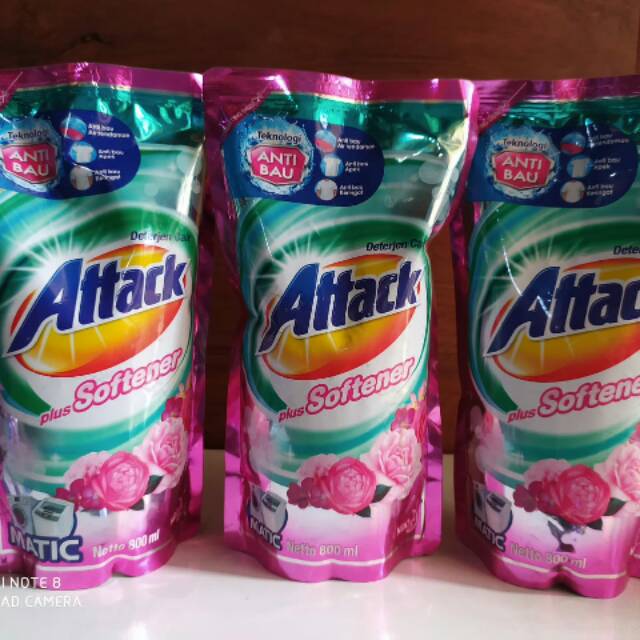 

Detergent Cair Rinso/So Klin/Attack 800ml/750ml