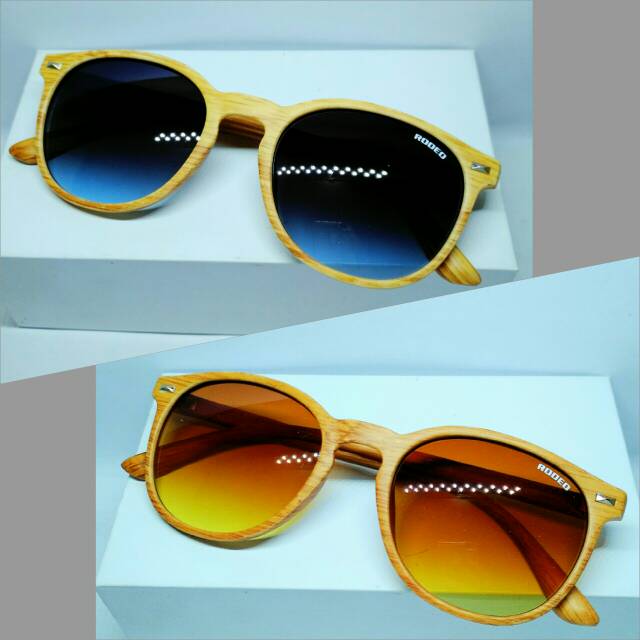 Kacamata frame serat kayu