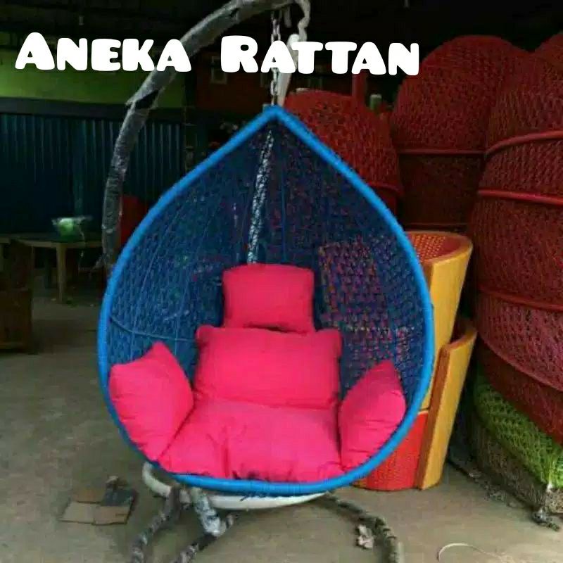 Ayunan Gantung Ayunan Serbaguna Tempat Santai Variasi Rumah Furnitur Outdoor Ayunan Antik Ayunan Can