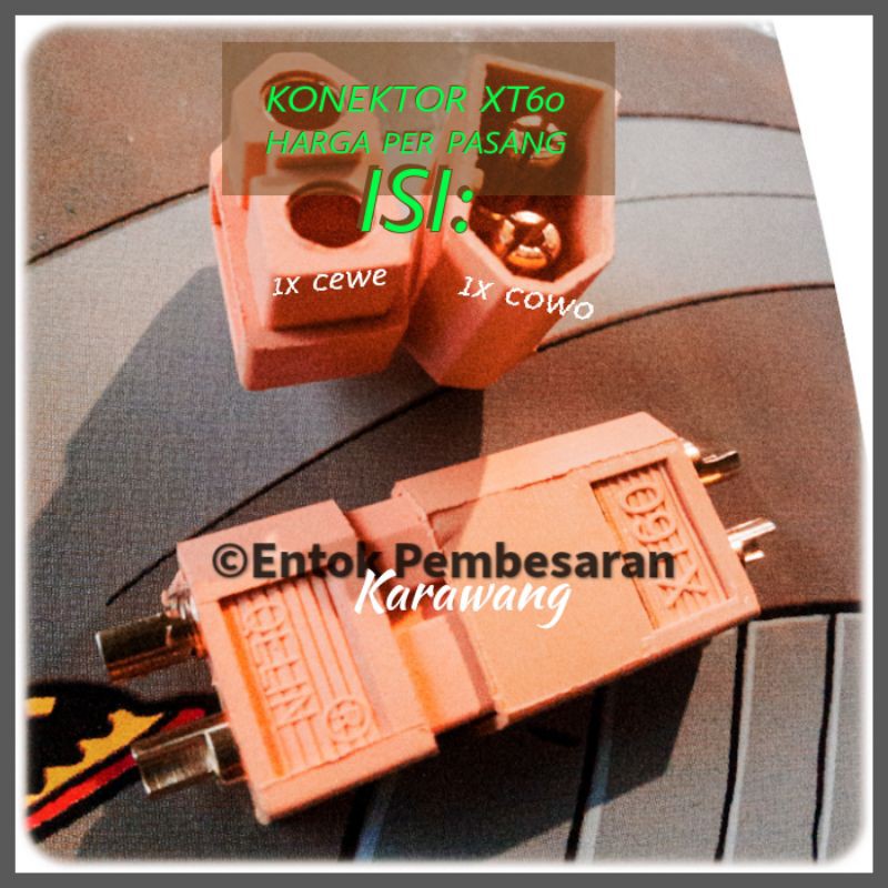 kabel konektor  xt60
