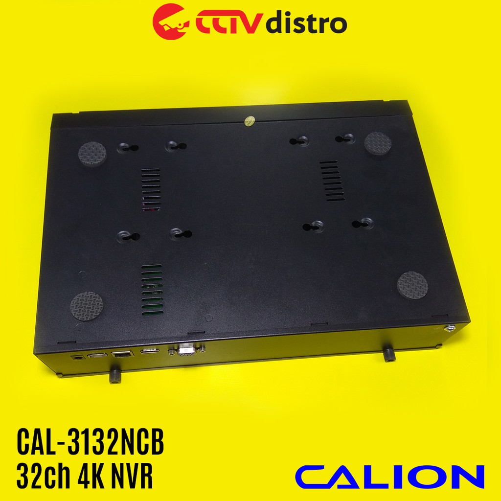 DVR NVR Untuk IP Camera | Support 4ch/8ch/16ch/32ch 2MP/5MP Atau 16ch 4K| Calion CAL-3132NCB