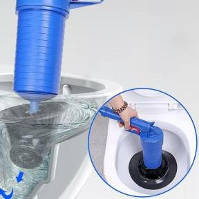 ♦ High Pressure Air Drain Blaster Pump Plunger Sink Clog Remover Cleaner ➲