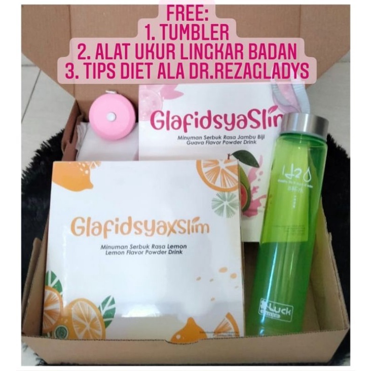 GLAFIDSYA SLIM & XSLIM || FREE GIFT || Glafidsya by dr.Rezagladys